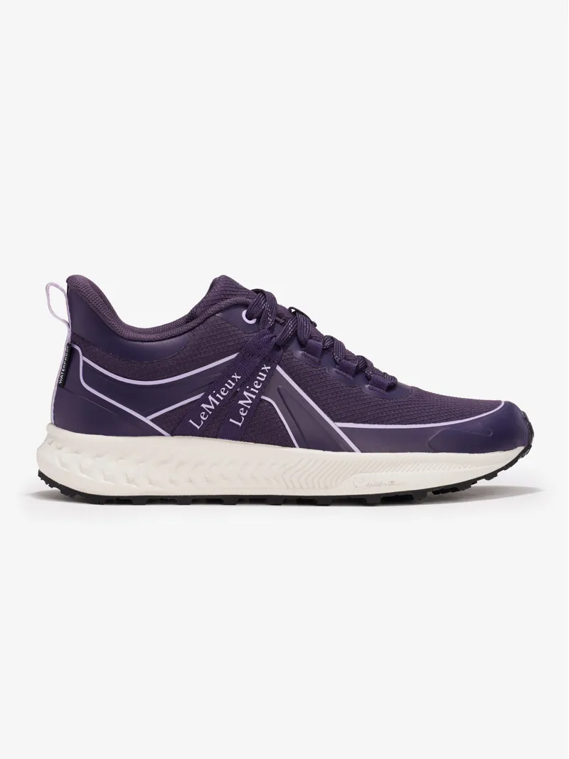 LeMieux Ladies Trax Viva Waterproof Trainer Juniper/Lilac