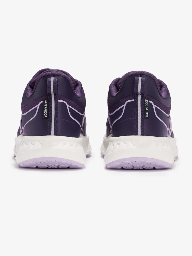 LeMieux Young Rider Trax Viva Waterproof Trainer Juniper/Lilac-2