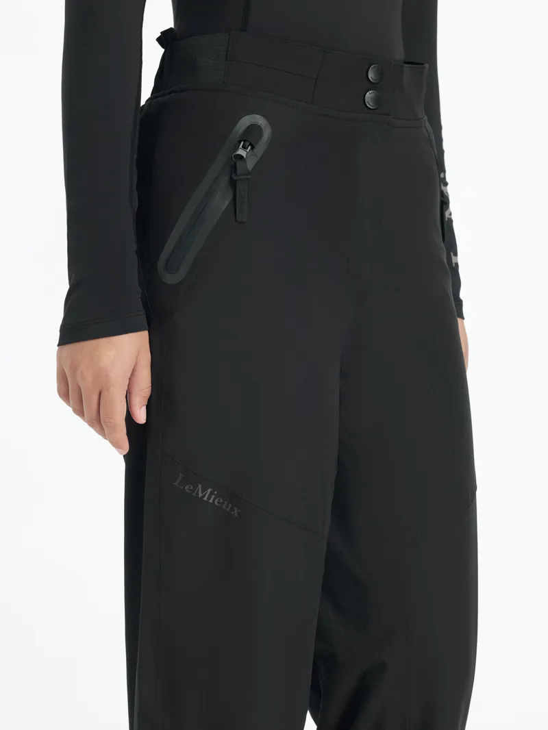 LeMieux Kids Young Rider Drytex Stormwear Waterproof Trousers Black-2