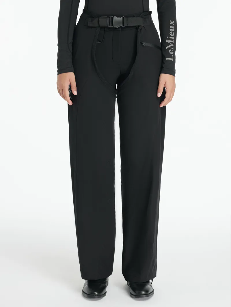 LeMieux Young Rider Drytex Stormwear Waterproof Chaps Black