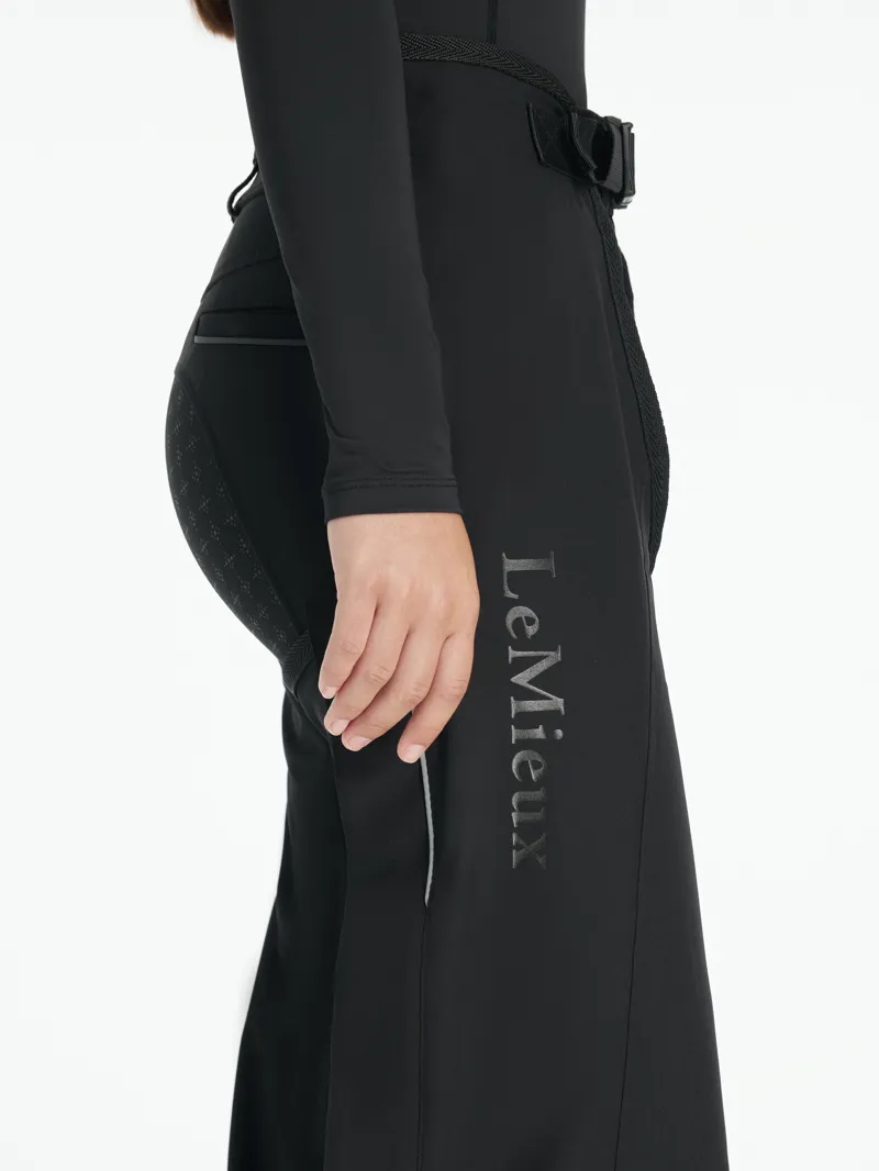 LeMieux Young Rider Drytex Stormwear Waterproof Chaps Black-2