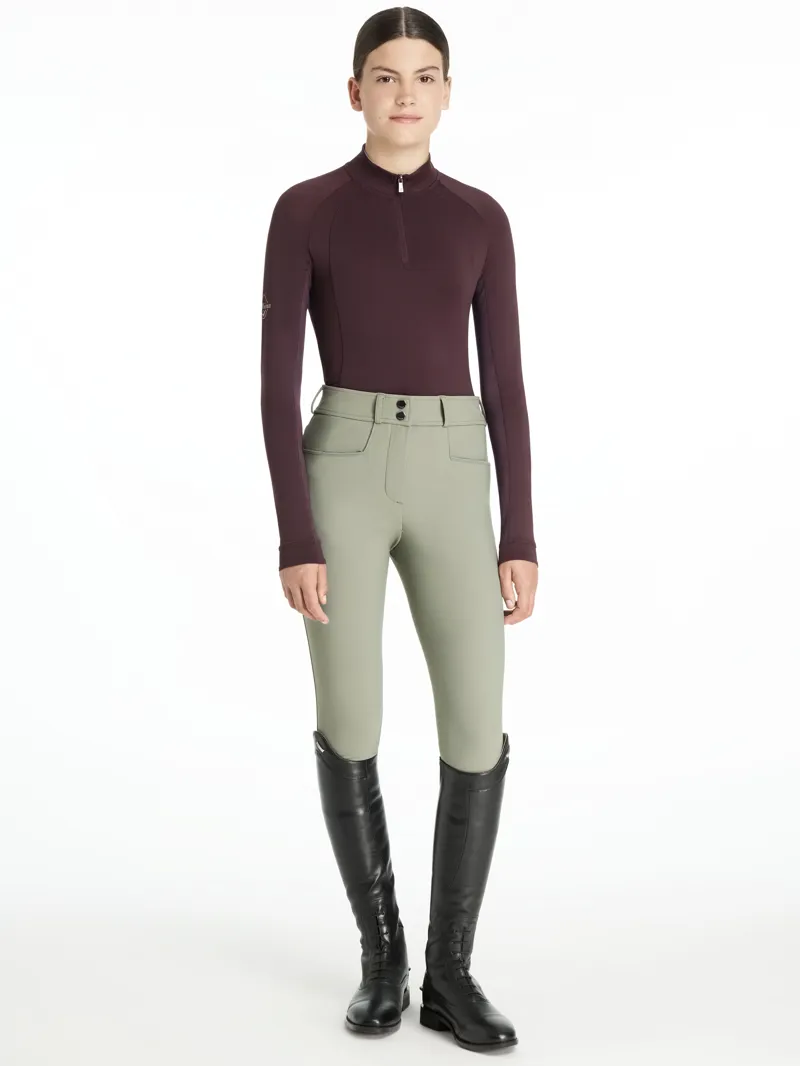 LeMieux Young Rider Hope Lightweight Base Layer Damson-3