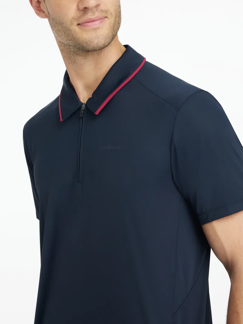 LeMieux Mens Performance Polo Navy-2