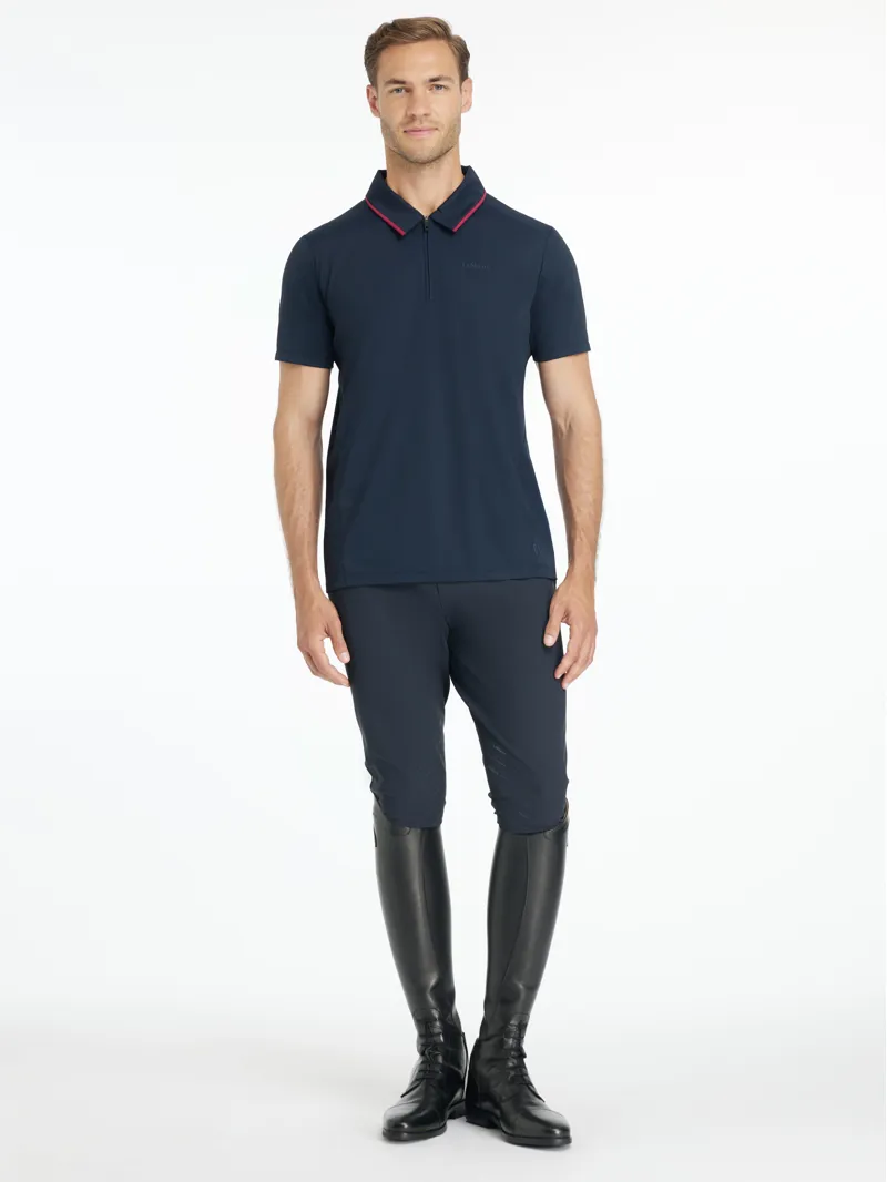 LeMieux Mens Performance Polo Navy-3