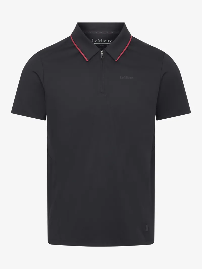 LeMieux Mens Performance Polo Black-4