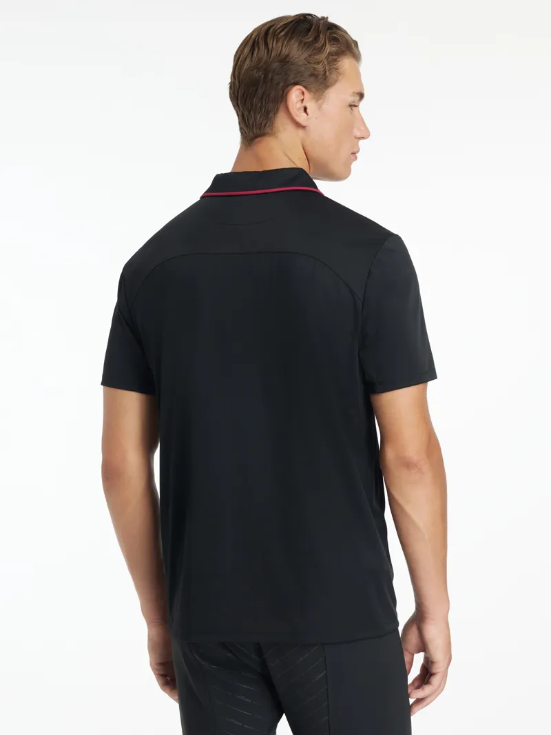 LeMieux Mens Performance Polo Black-1
