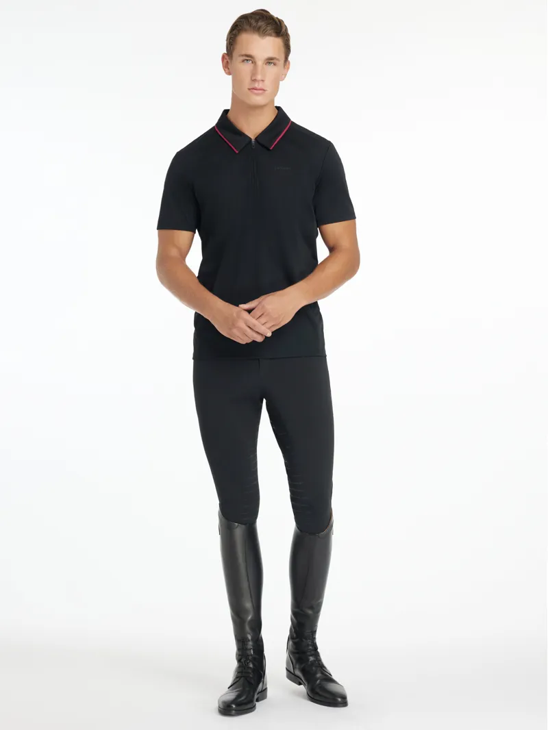 LeMieux Mens Performance Polo Black-3