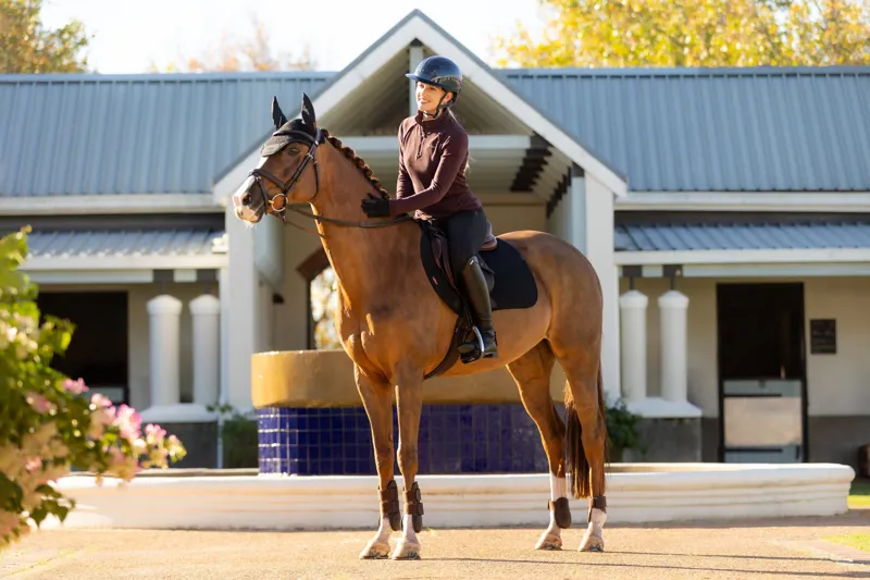 LeMieux Essence Eurojump Square Black-1