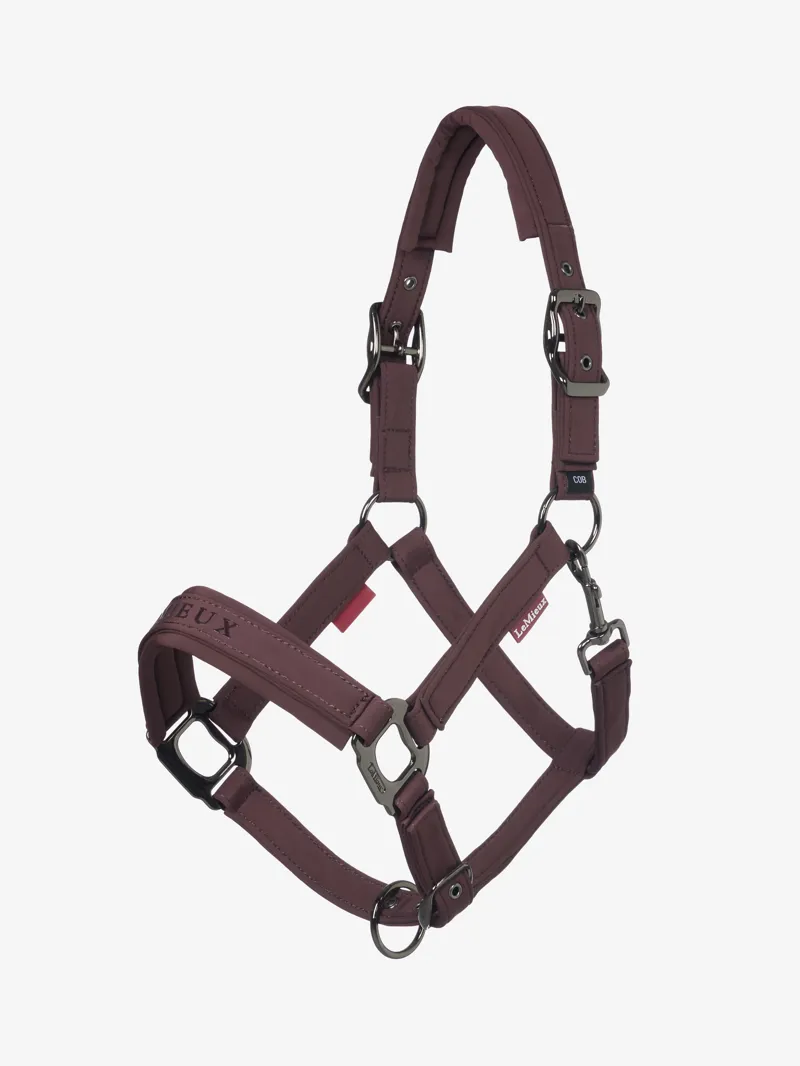 LeMieux Essence Headcollar Damson