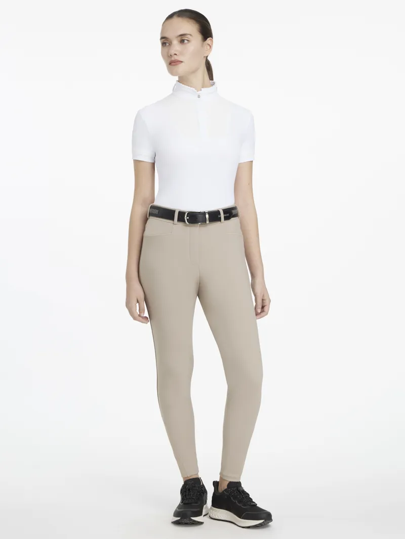 LeMieux Womens Isabelle Full Seat Breeches Almond-4