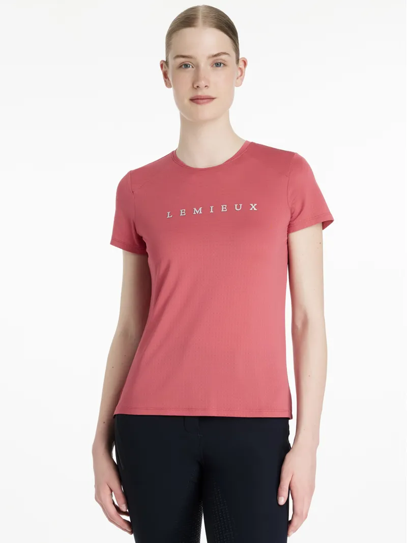  LeMieux Womens Sports T-Shirt Cranberry