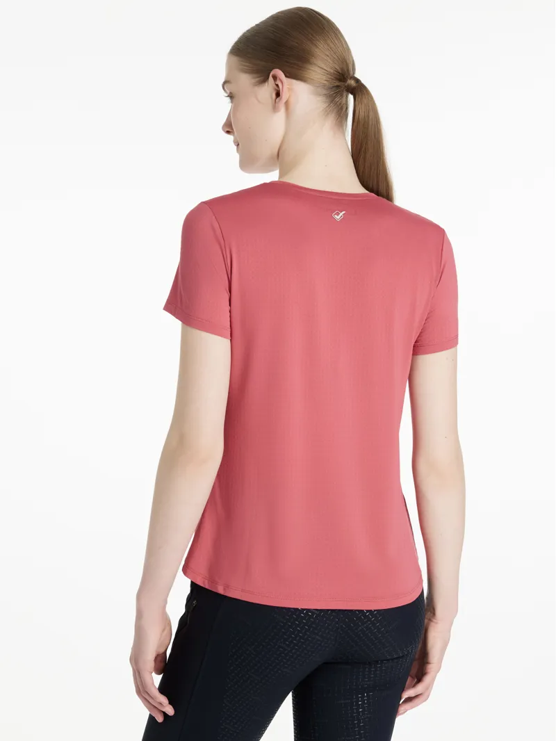  LeMieux Womens Sports T-Shirt Cranberry-1