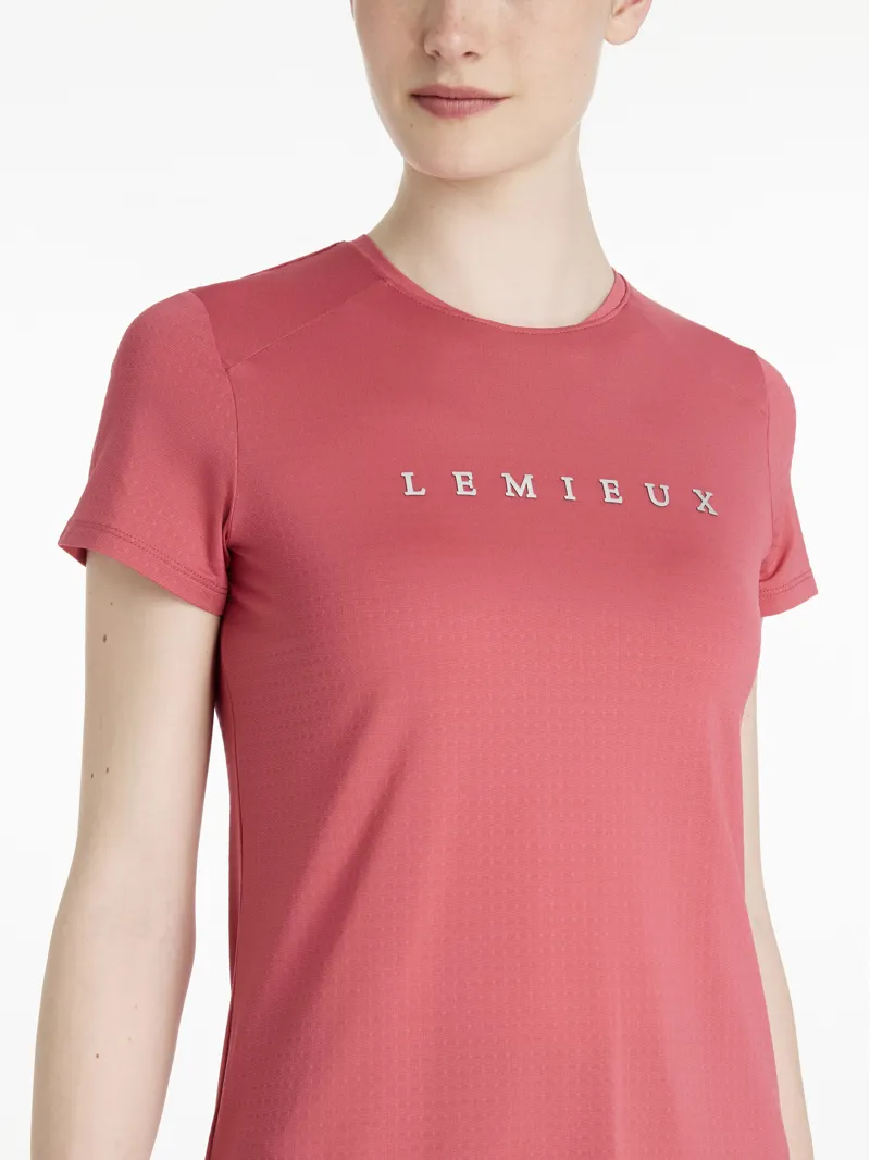  LeMieux Womens Sports T-Shirt Cranberry-2