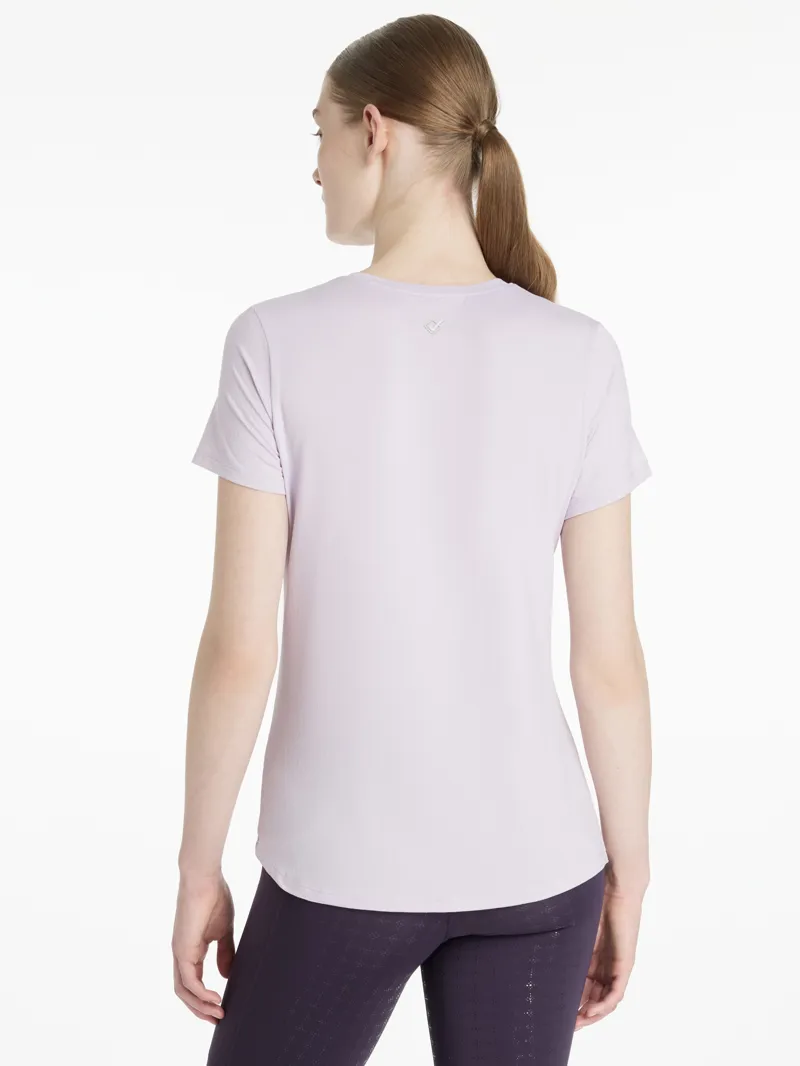  LeMieux Womens Sports T-Shirt Lilac-1