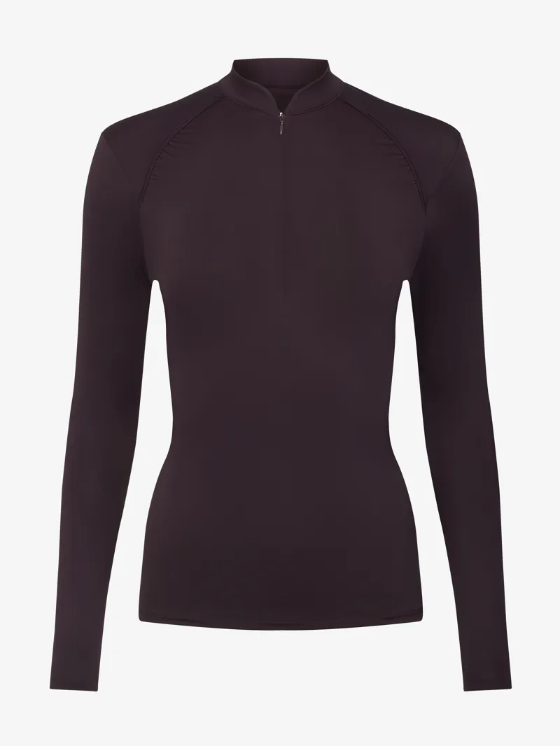 LeMieux Womens Heyden Lightweight Base Layer Damson-5