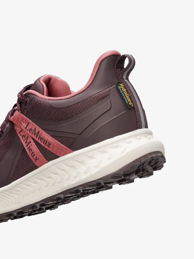 LeMieux Ladies Trax Viva Waterproof Trainer Damson-6