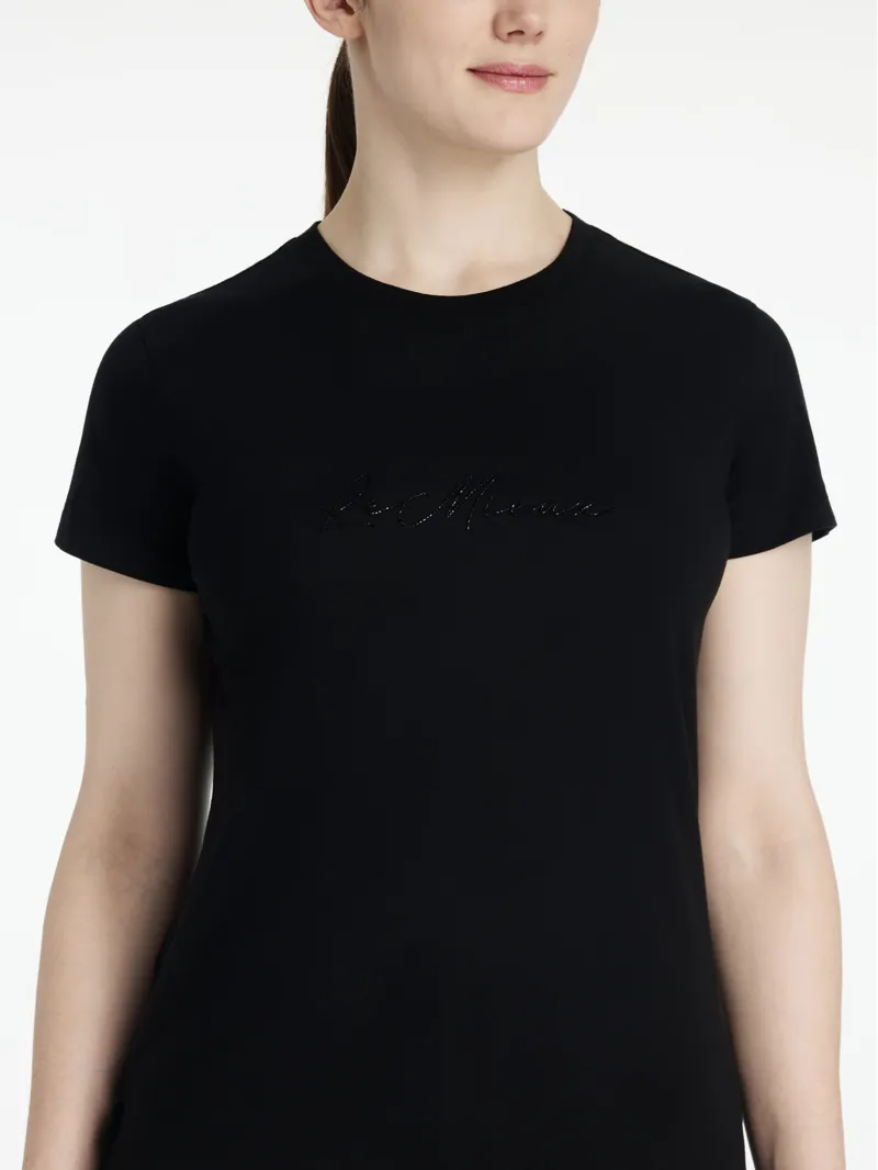LeMieux Womens Classique Sparkle T-shirt Black-2