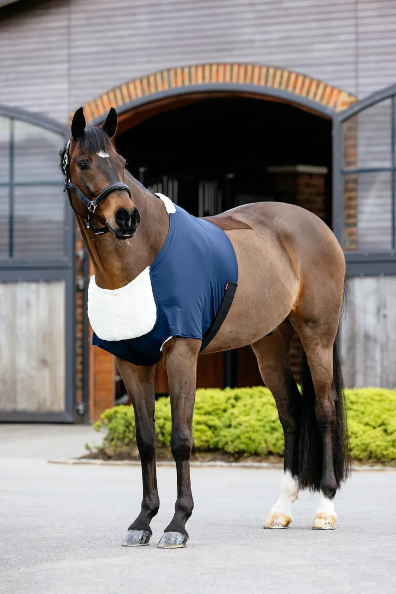 LeMieux Sensitive Anti Rub Bib Navy-4