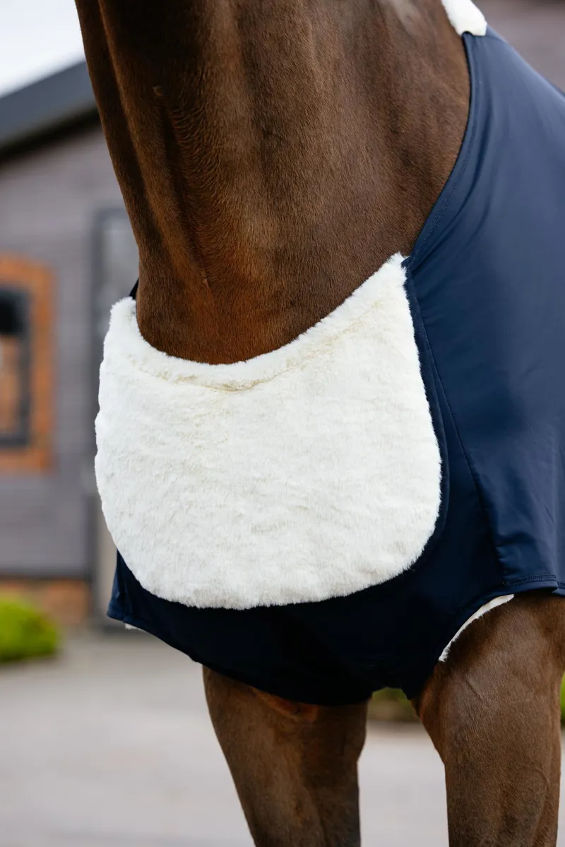 LeMieux Sensitive Anti Rub Bib Navy-1