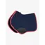 LeMieux Suede Close Contact Square Navy/Cranberry