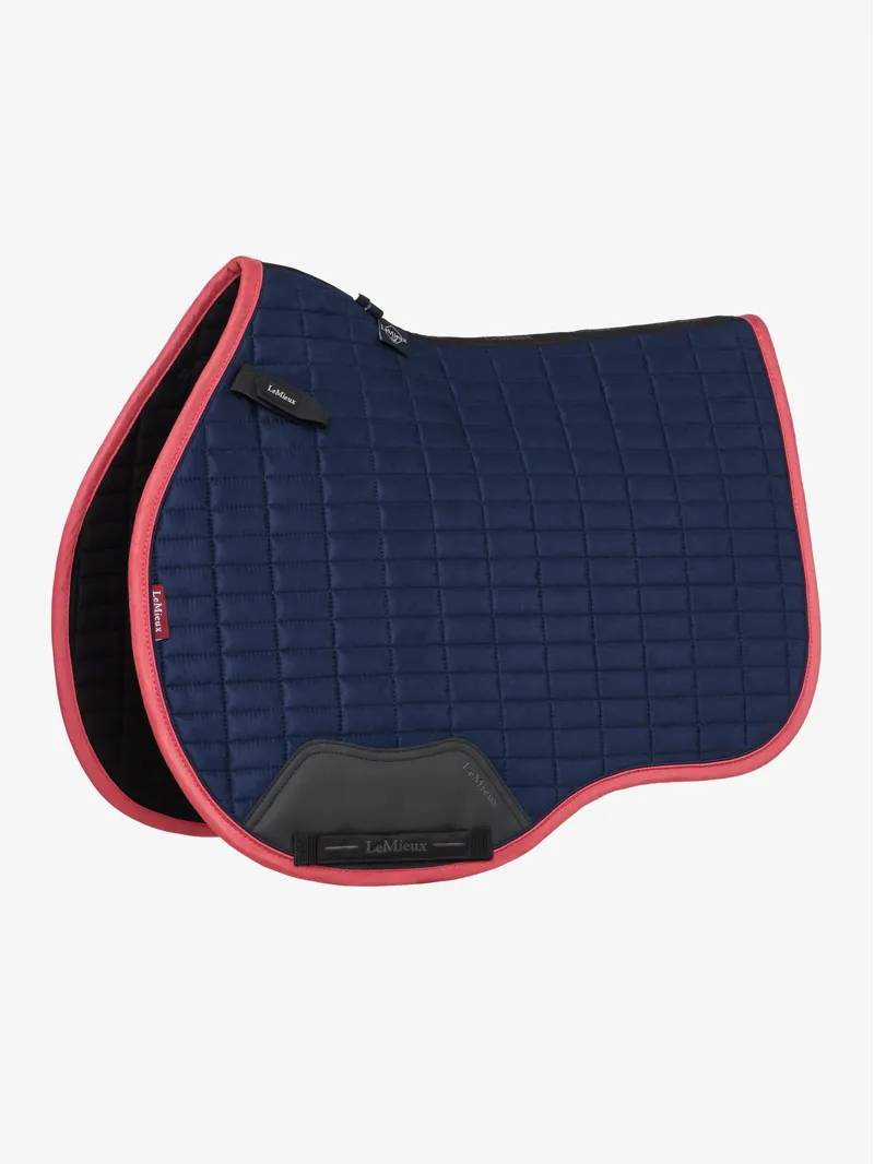 LeMieux Suede GP Square Navy/Cranberry