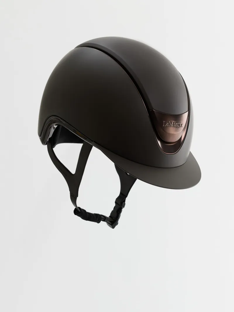  LeMieux Verv Competition Helmet Matte Brown-1
