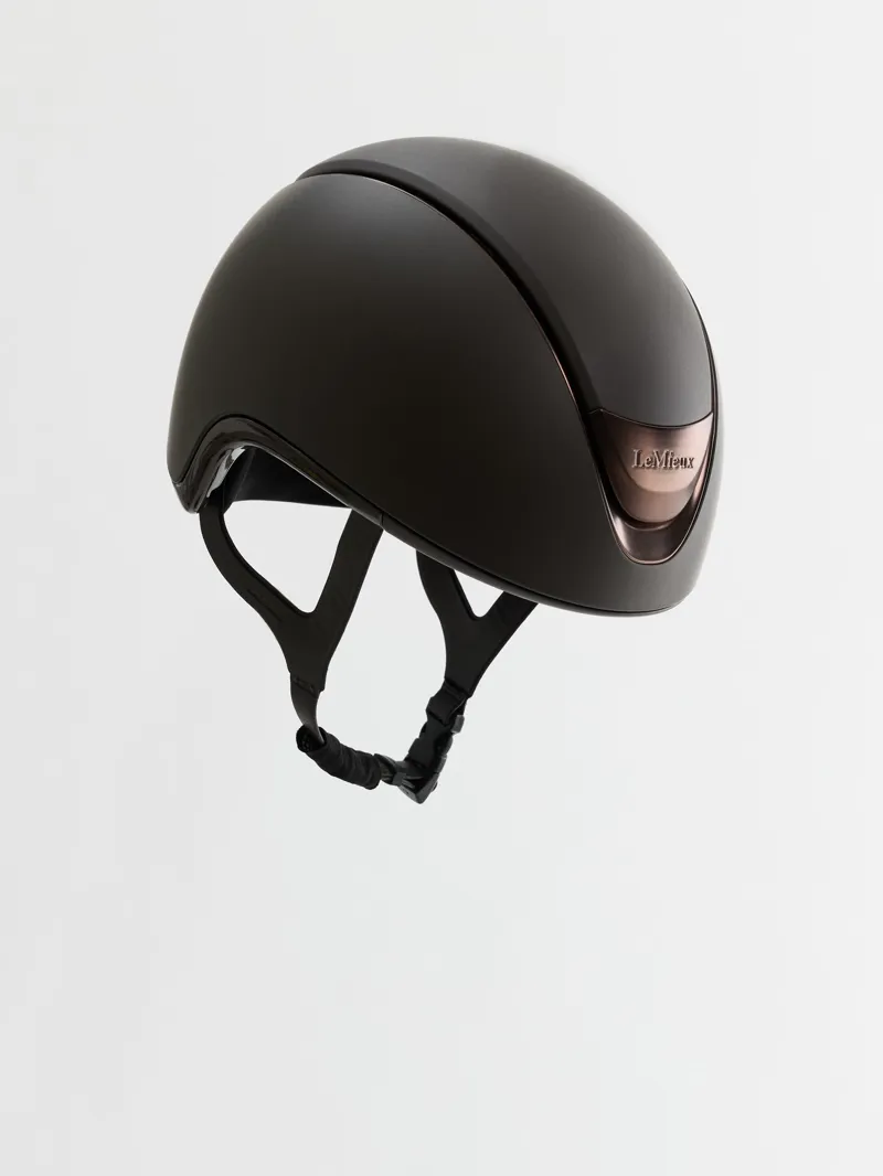  LeMieux Verv Competition Helmet Matte Brown-3