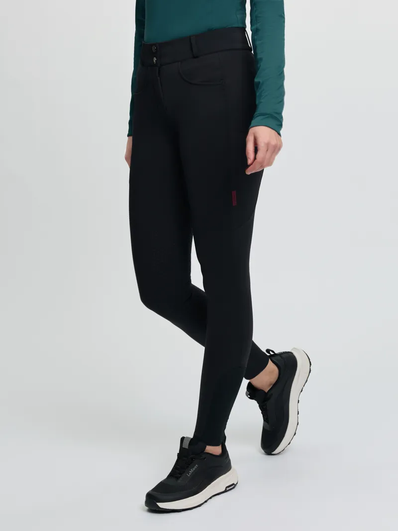 LeMieux Cami Sculpt Full Seat Breeches in Black-1
