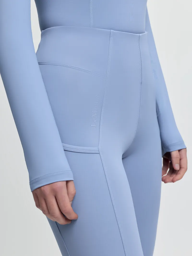 LeMieux Naomi Pull-On Breeches in Powder Blue-4
