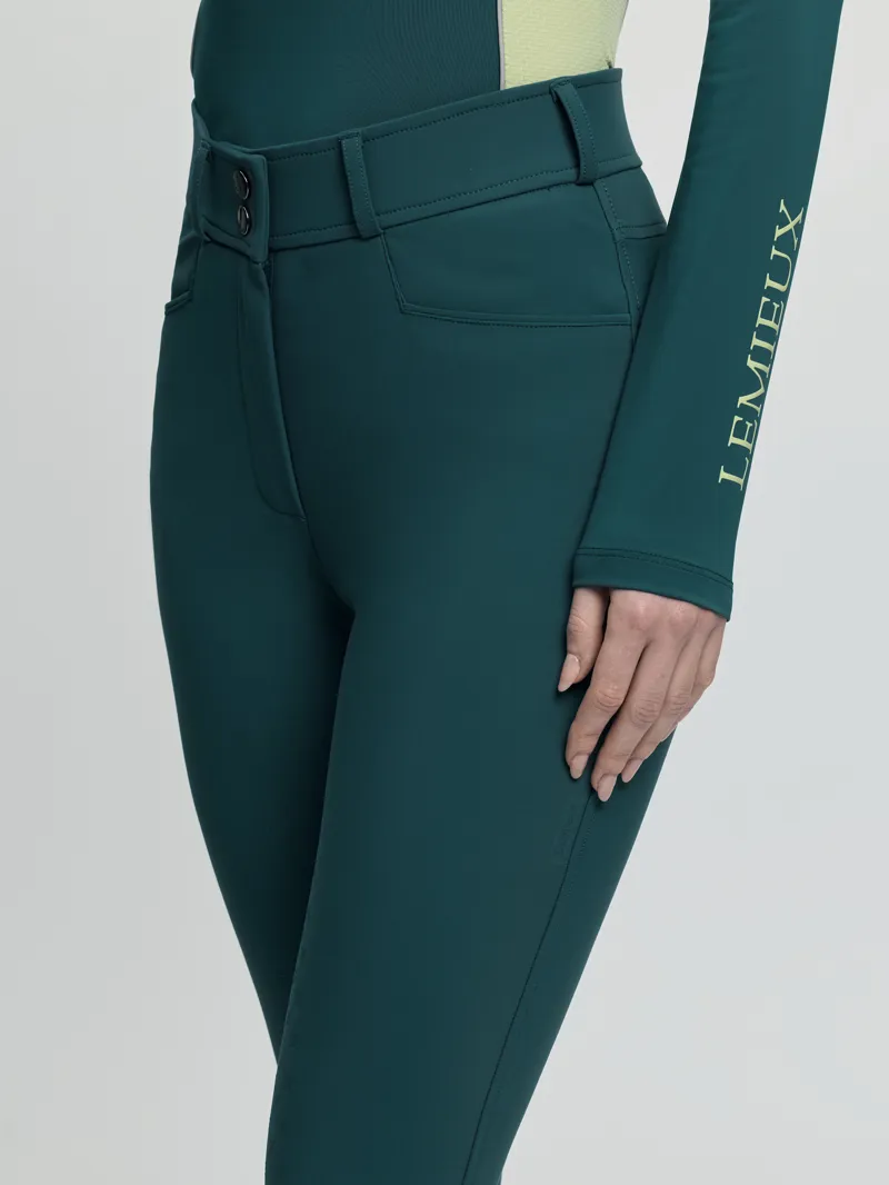 LeMieux Womens Isabelle Full Seat Breeches in Jungle-5
