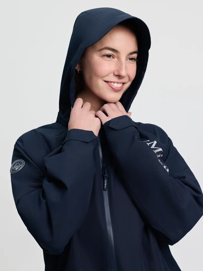 LeMieux Indra Waterproof Jacket in Navy-3
