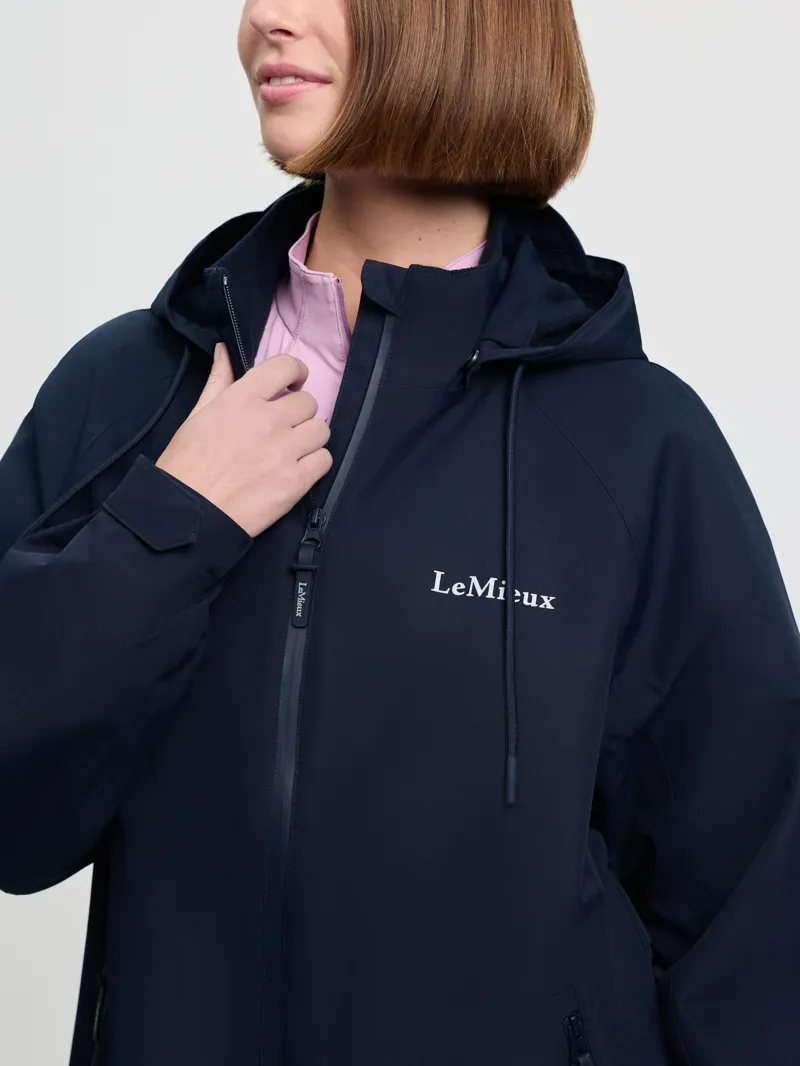 LeMieux Indra Waterproof Jacket in Navy-5