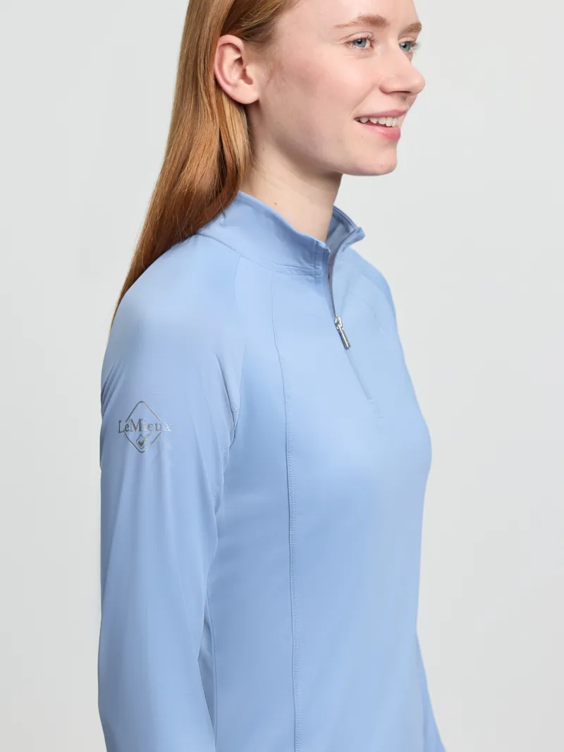 LeMieux Halle Lightweight Base Layer in Powder Blue-4