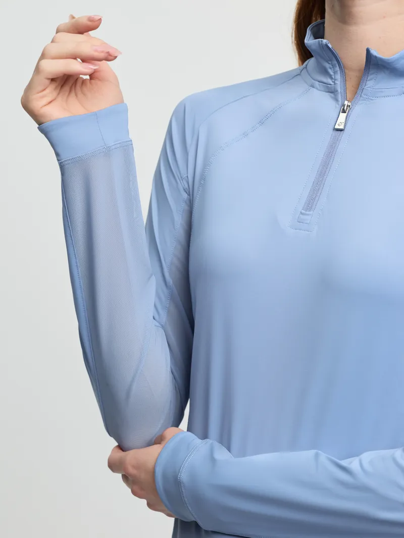 LeMieux Halle Lightweight Base Layer in Powder Blue-5
