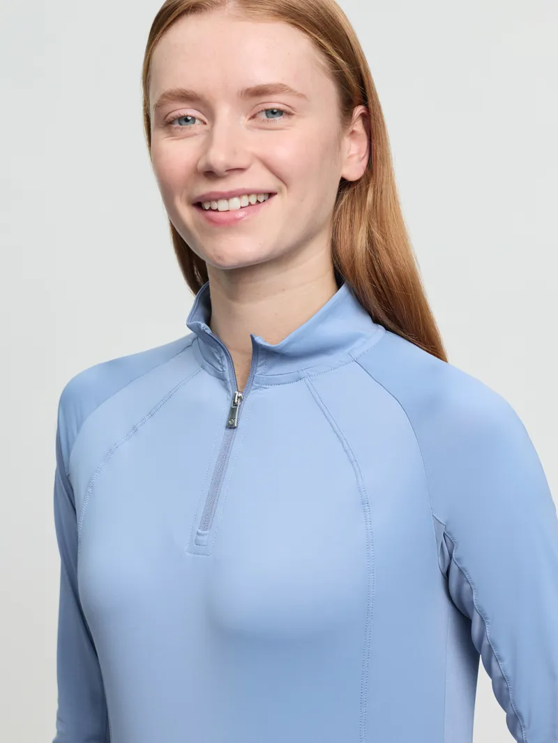 LeMieux Halle Lightweight Base Layer in Powder Blue-6