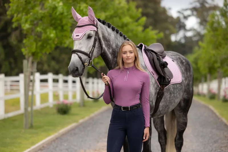 LeMieux Classique Base Layer Mallow -3