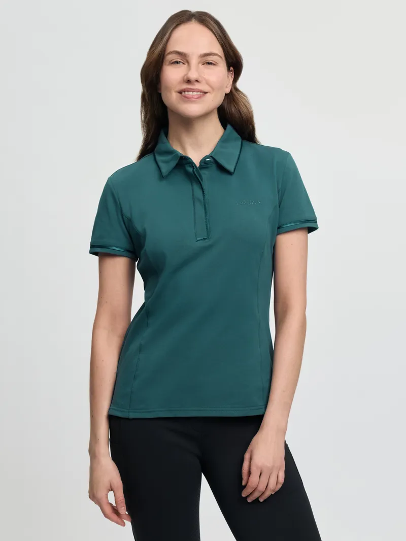 LeMieux Pixie Polo Shirt in Jungle-1