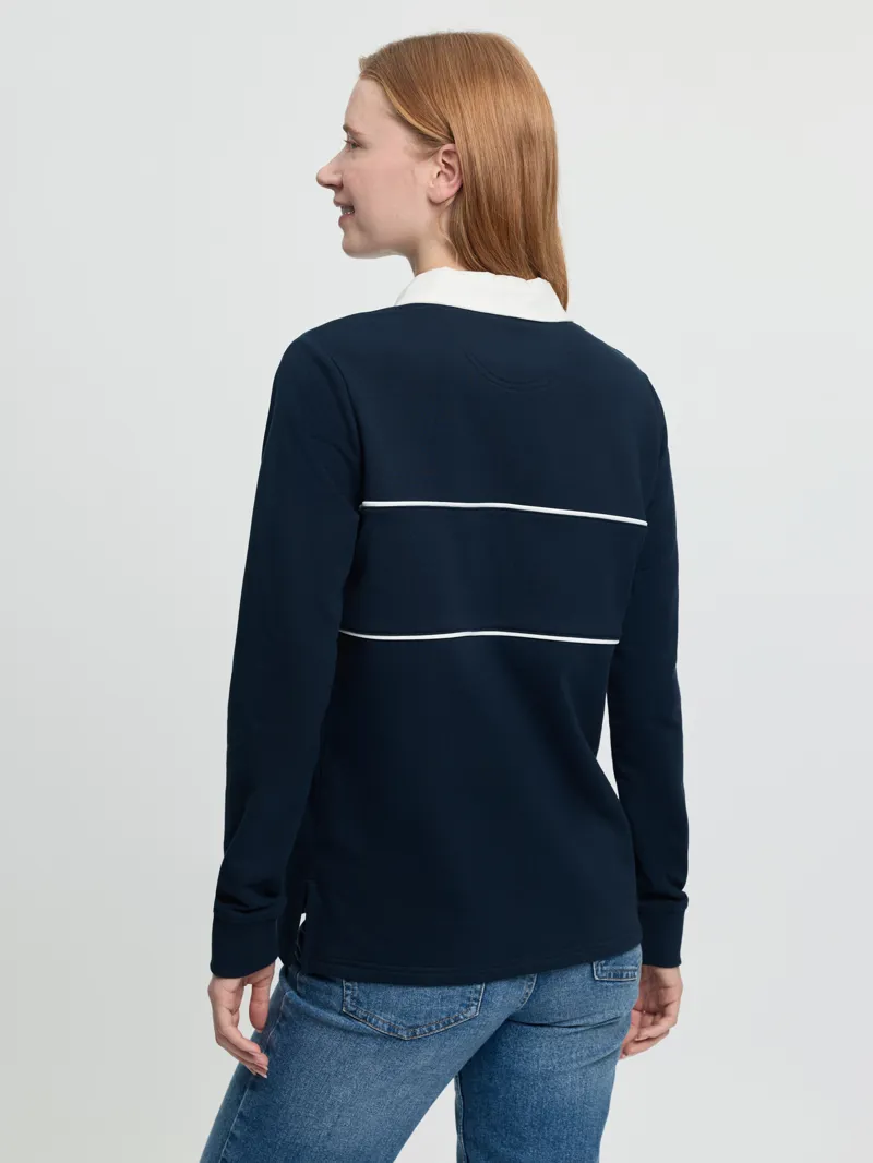 LeMieux Rochelle Rugby Shirt in Navy-2