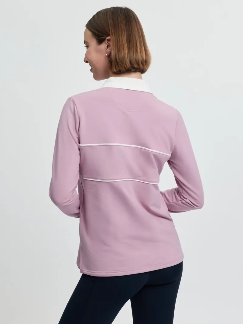 LeMieux Rochelle Rugby Shirt in Fondant-3