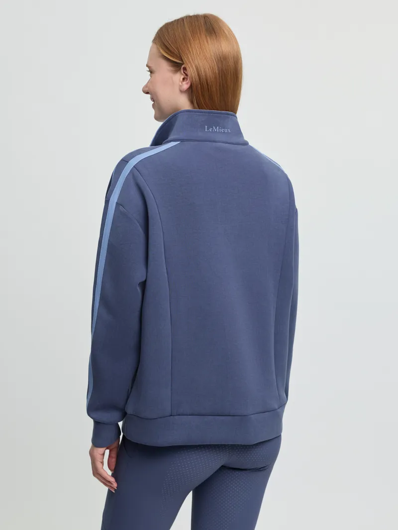  LeMieux Connie Half Zip Sweatshirt in Shadow-2