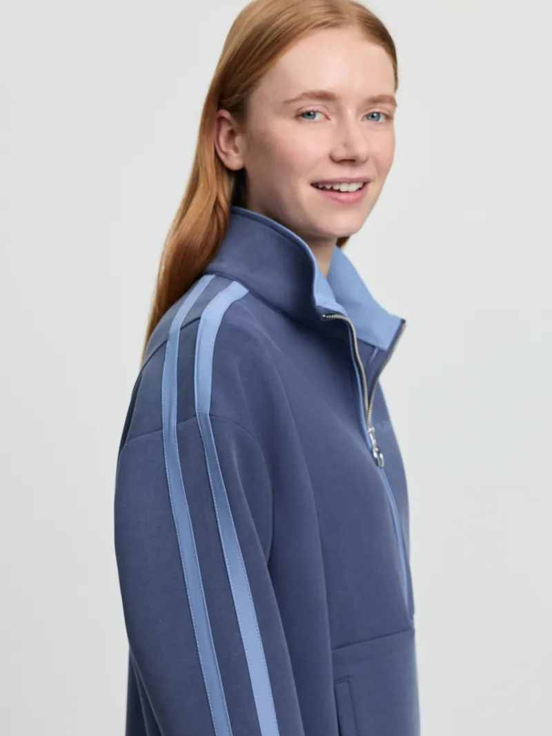  LeMieux Connie Half Zip Sweatshirt in Shadow-4