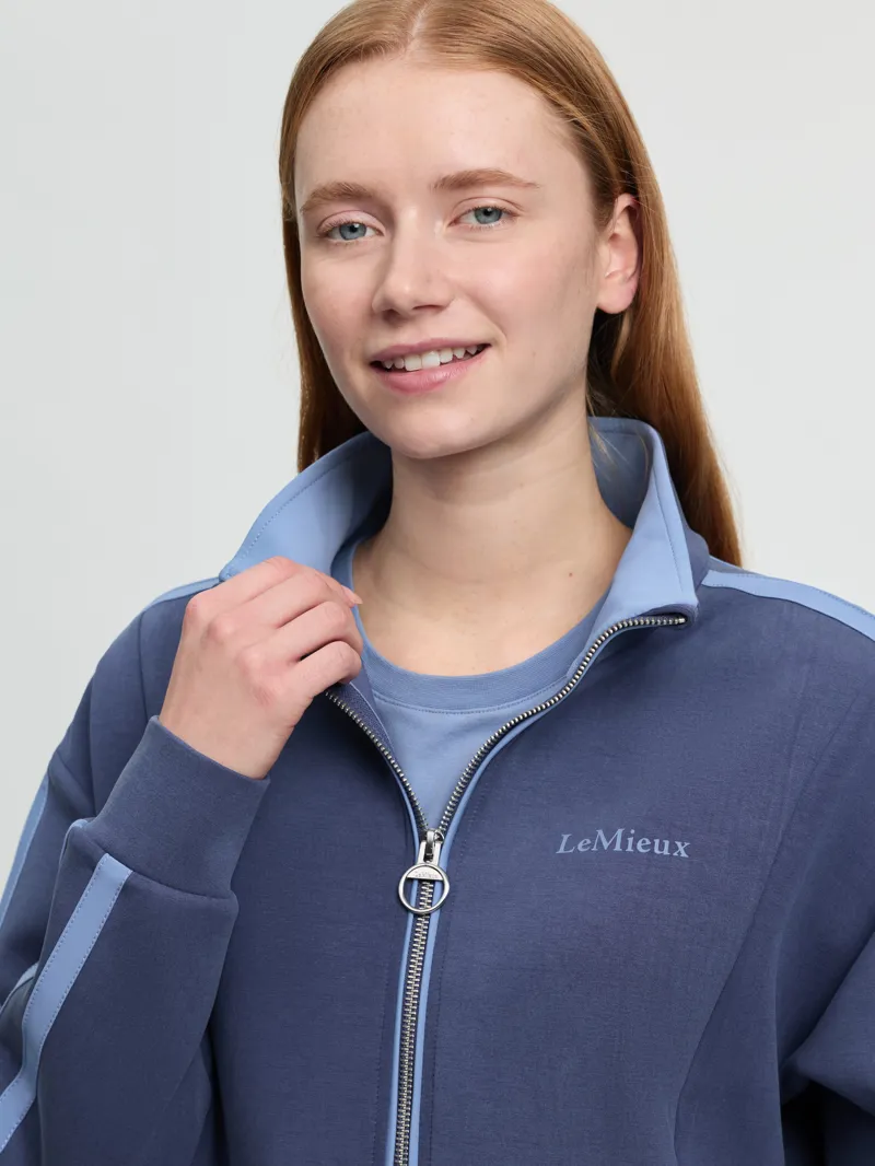  LeMieux Connie Half Zip Sweatshirt in Shadow-5