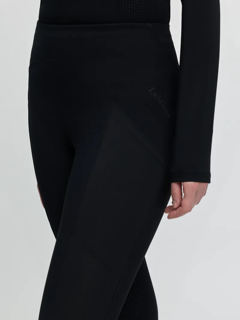 LeMieux Airflow Full Seat Pull On in Black-2