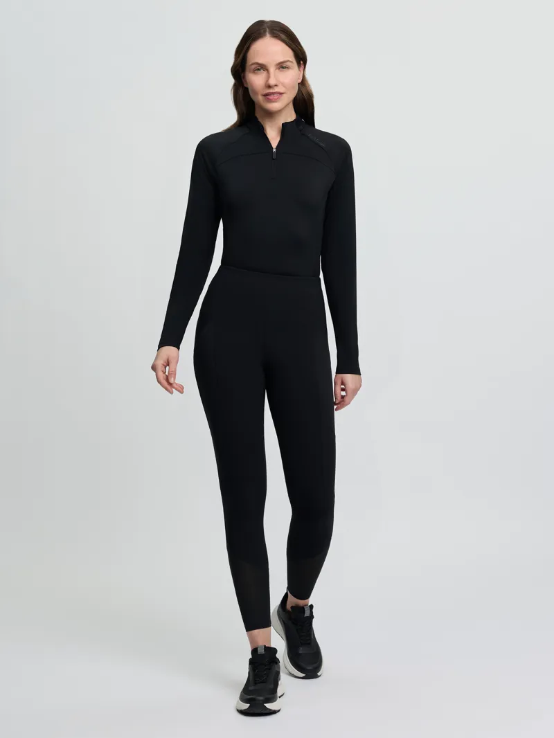 LeMieux Airflow Full Seat Pull On in Black-4