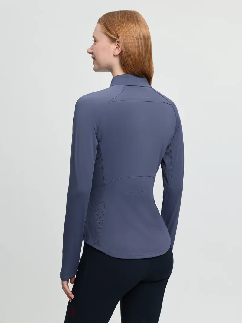  LeMieux Airflow Long Sleeve Base Layer in Shadow-1