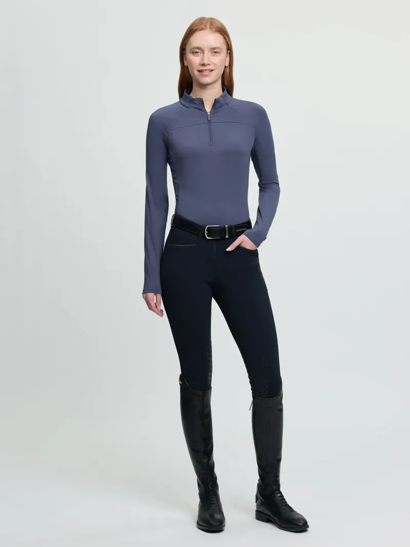  LeMieux Airflow Long Sleeve Base Layer in Shadow-2