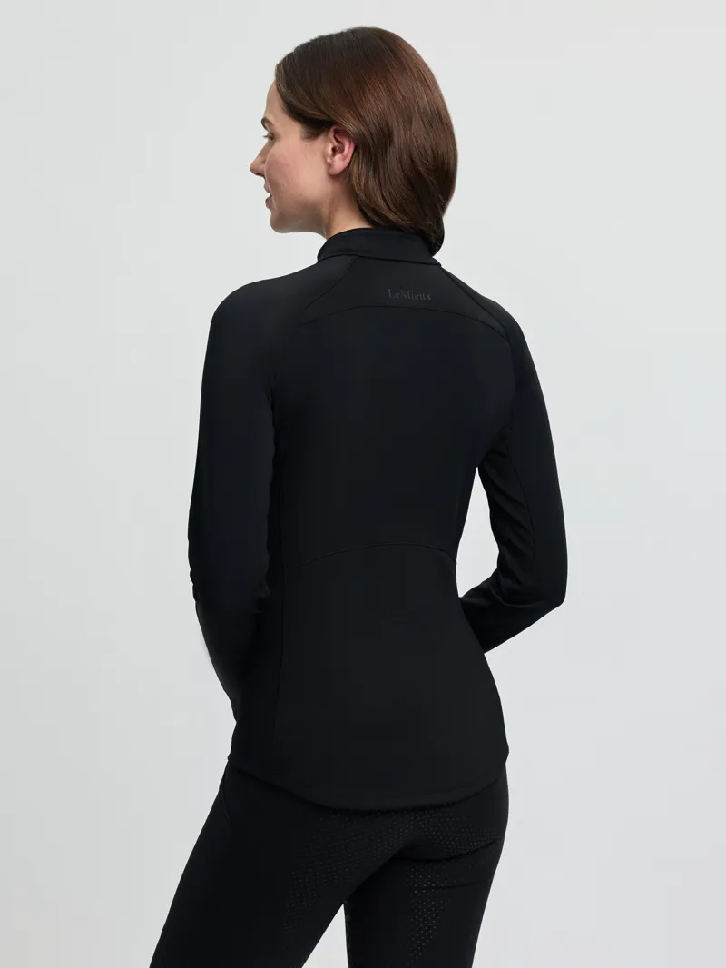 LeMieux Airflow Long Sleeve Base Layer in Black-2