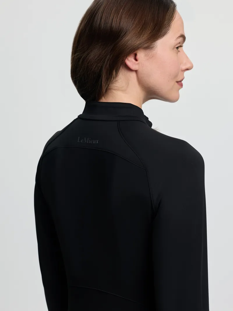 LeMieux Airflow Long Sleeve Base Layer in Black-3