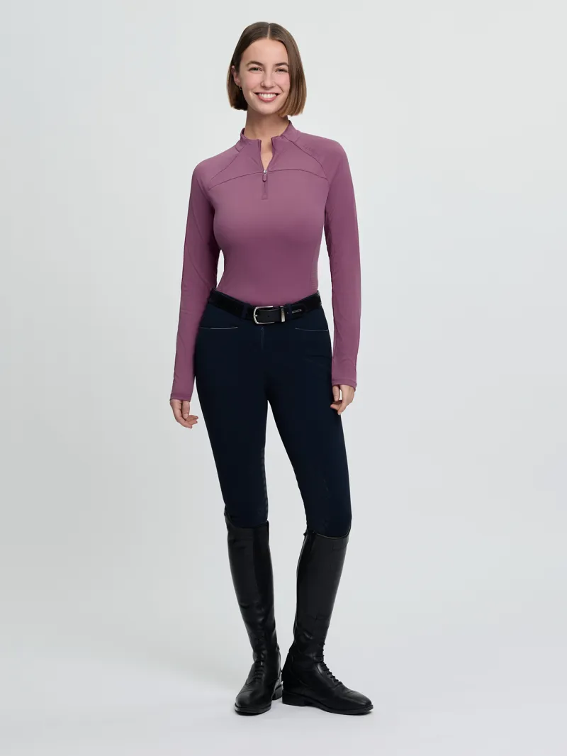 LeMieux Airflow Long Sleeve Base Layer in Mallow-4