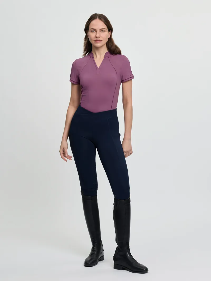 LeMieux Lisa Mesh Base Layer in Mallow-4